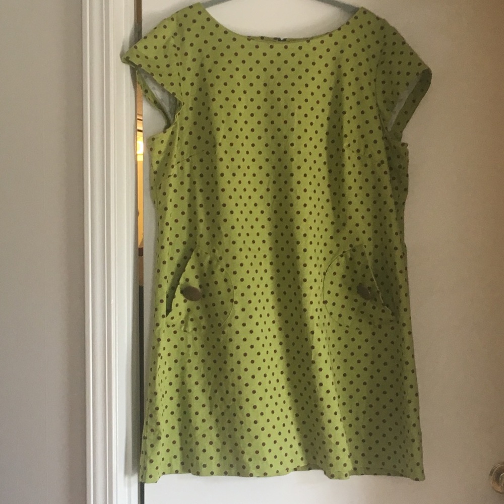 Polka Dot knee length Dress